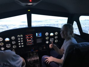 za sterami symulatora